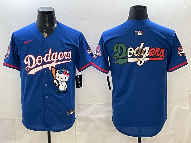 men Los Angeles Dodgers blank blue Game 2026 Nike MLB Jersey 0529001